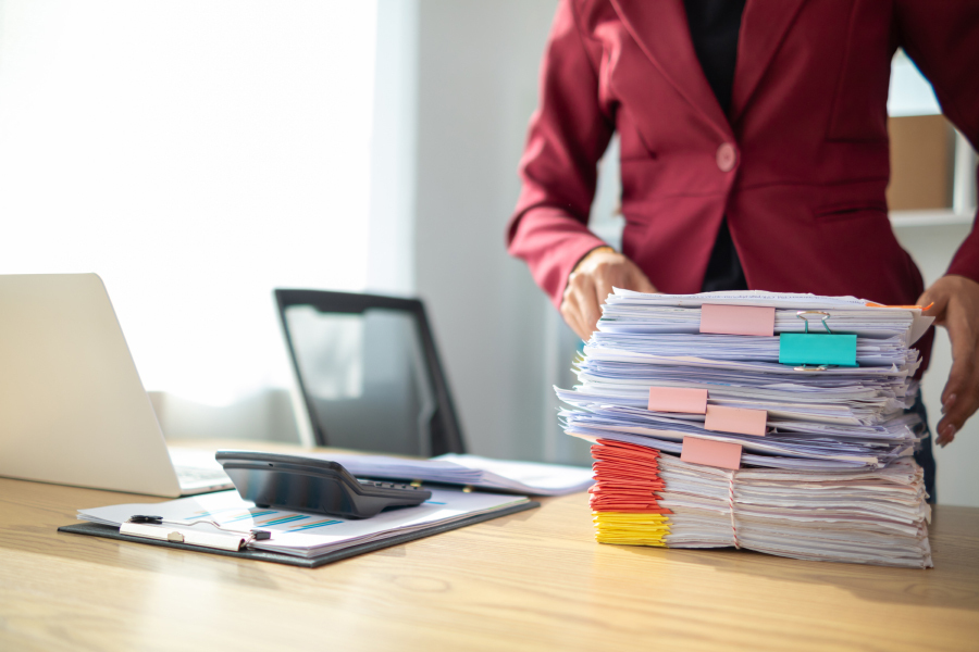 決算書類等の紙保存